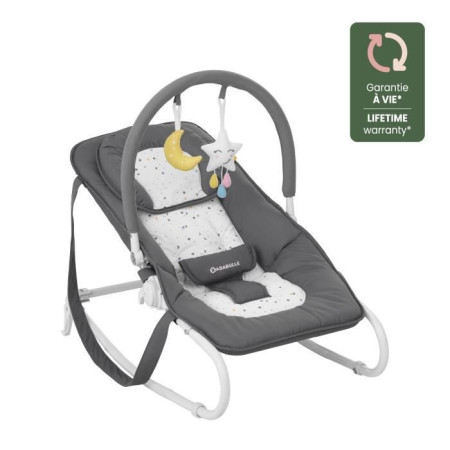 Badabulle Transat pour bébé Easy Moonlight - Arche de jeux