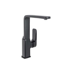 Robinet mitigeur de cuisine noir delinia remix - 