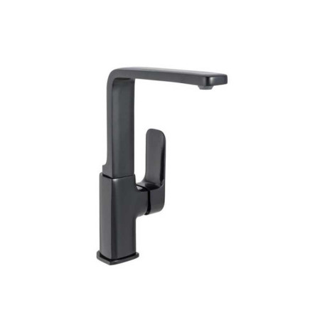 Robinet mitigeur de cuisine noir delinia remix - 