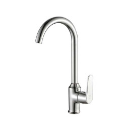 Mitigeur d'évier zinc ceram 50 cm en alu - 