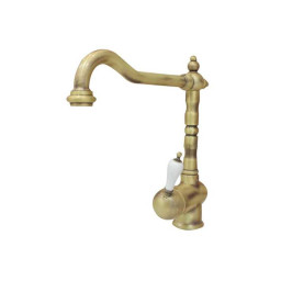 Mitigeur évier 1866 Premium 204mm Laiton Vieilli - 