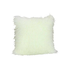 Coussin Dolma blanc l.45 x H.45 cm - 