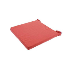 Galette de chaise Joy déperlante rouge terracotta