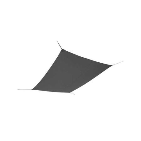 Voile d'ombrage rectangulaire anthracite L.400 x l.300 cm - 