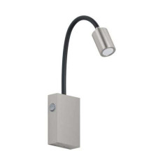Tazzoli nickel/noir led 3.5W incl USB E160 H300 - 