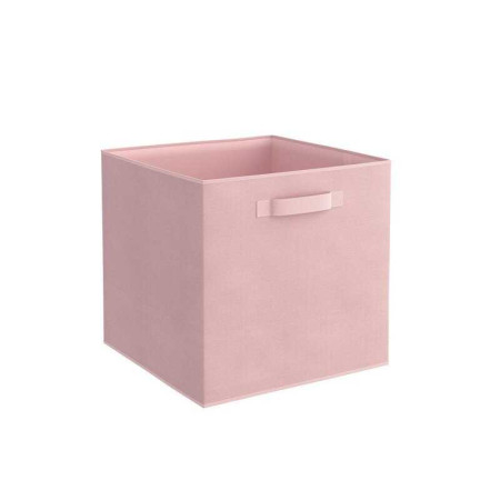 Panier de rangement rose H.31 x l.31 x P.31 cm - 