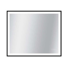 Miroir à&nbsp; led Swann black 2 75X90cm - 
