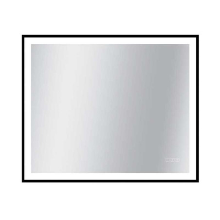 Miroir à&nbsp; led Swann black 2 75X90cm