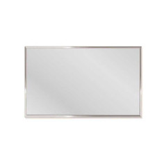 Miroir de salle de bain 50x100 cm serena chrome - 