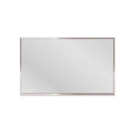 Miroir de salle de bain 50x100 cm serena chrome - 