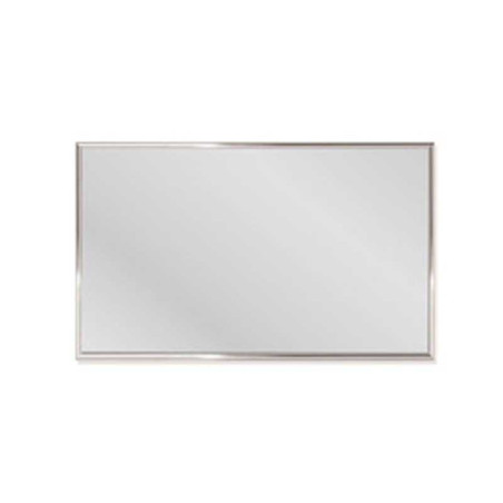 Miroir de salle de bain 50x100 cm serena chrome