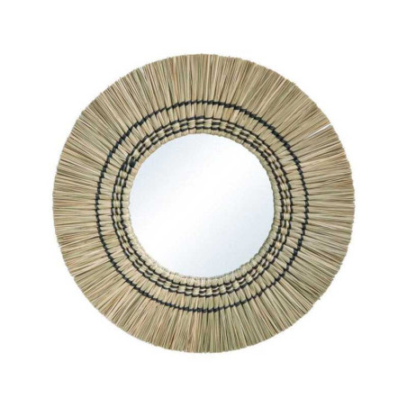 Miroir palia, rond, diam 60 cm naturel,