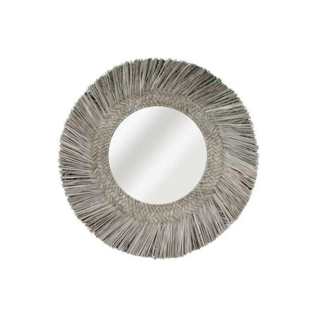 Miroir rond Exotic naturel INSPIRE diam.60 cm - 