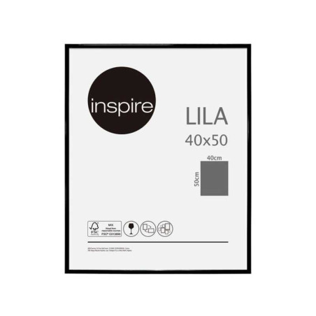 Cadre photo Lila 40x50cm noir