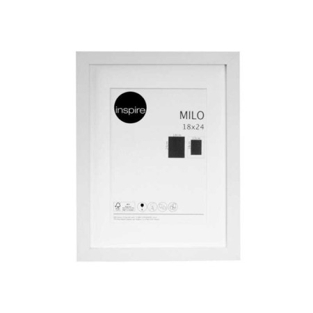 Cadre photo milo 18x24 cm blanc- Livraison express