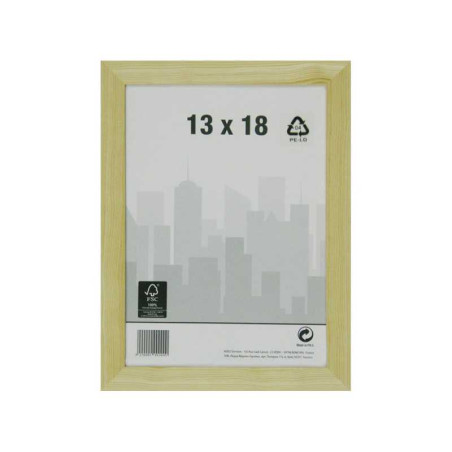 Cadre brut 18x13 cm bois naturel