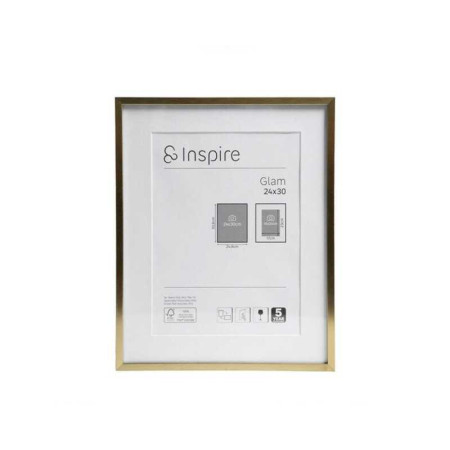 Cadre en laiton Glam 24x30 cm- Livraison express