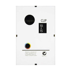 Cadre en verre 10x15 cm clip- Livraison express
