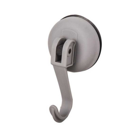 Crochet ventouse easy gris granit 3