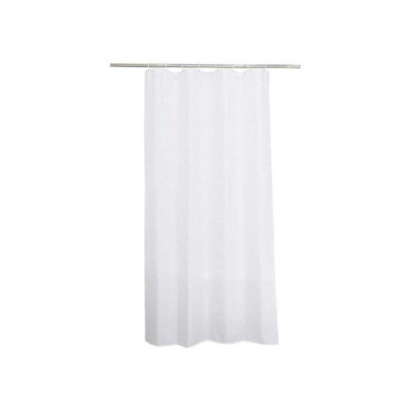 Rideau de douche en textile white nàÂ° 0 L.120 x H.200 cm HAPPY SENSEA - 