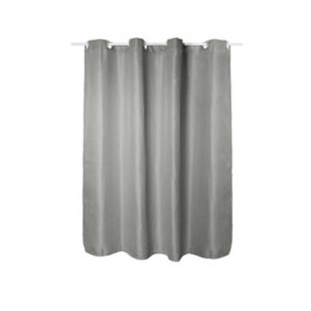 Rideau douche textile 180x200 easyclip maya granit sensea