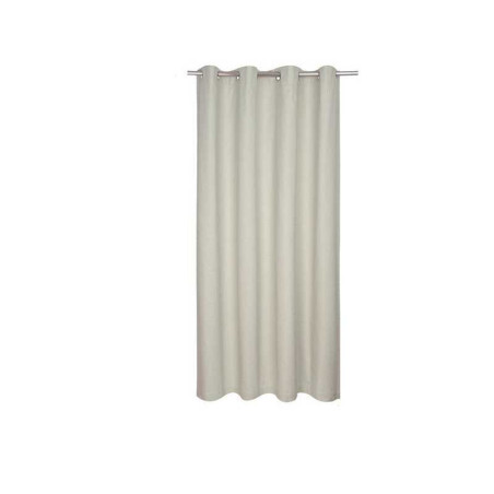 Rideau tamisant coton biologique Leya beige l.140 x H.280 cm