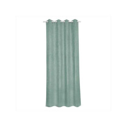 Rideau tamisant New manchester vert l.140 x H.280 cm INSPIRE - 