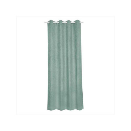 Rideau tamisant New manchester vert l.140 x H.280 cm INSPIRE - 