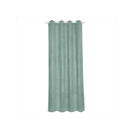 Rideau tamisant New manchester vert l.140 x H.280 cm INSPIRE