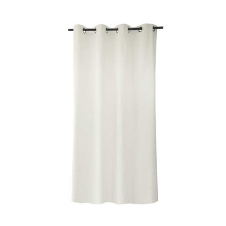Rideau tamisant Sunny coton crème 140x280 cm - 