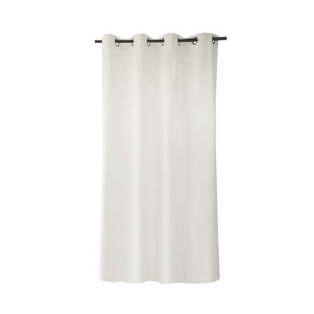 Rideau tamisant Sunny coton crème 140x280 cm
