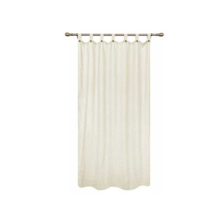 Rideau tamisant, charlina beige l.140 x H.280 cm