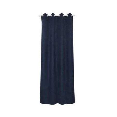 Rideau tamisant, newmanchester bleu l.140 x H.280 cm