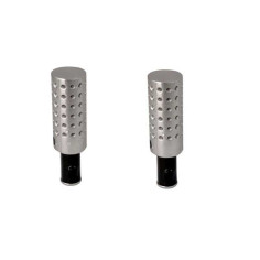 2 embouts pour barre de vitrage