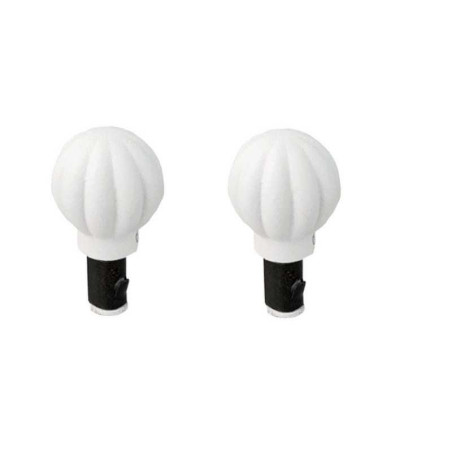 2 embouts pour barre de vitrage, diam.10 mmblanc cosy