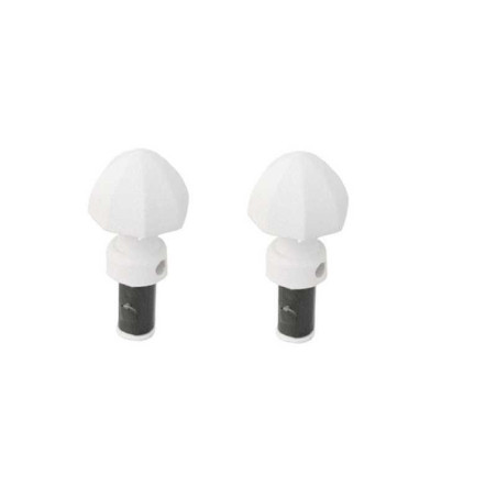 2 embouts pour barre de vitrage, diam.10 mmblanc cosy