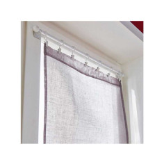 Barre de vitrage cosy blanc brossé
