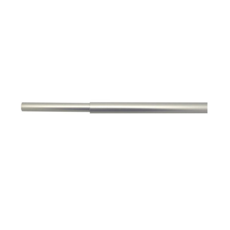 Barre de vitrage design Grise Satiné