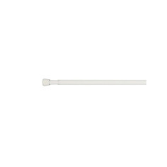 Kit de tringle a rideau Fuji diam.28 mm blanc mat 60-90 cm - 