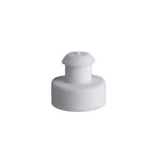 Lot de 10 patins Barre de Vitrage 10 mm plastique Blanc - 