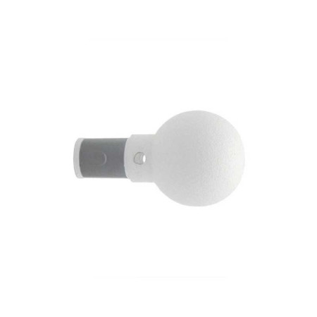 Lot de 2 embouts blanc mat cosy pour Barre de vitrage diam.8/10 mm - 