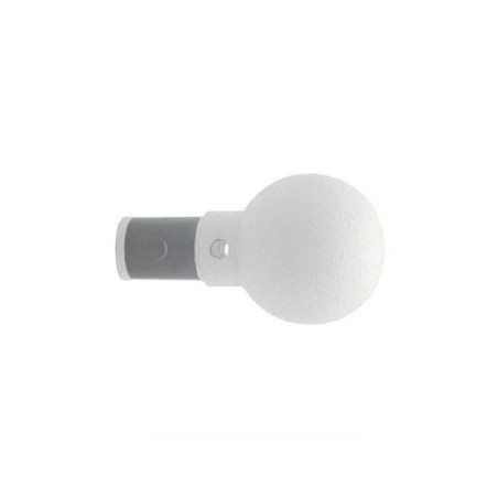 Lot de 2 embouts blanc mat cosy pour Barre de vitrage diam.8/10 mm