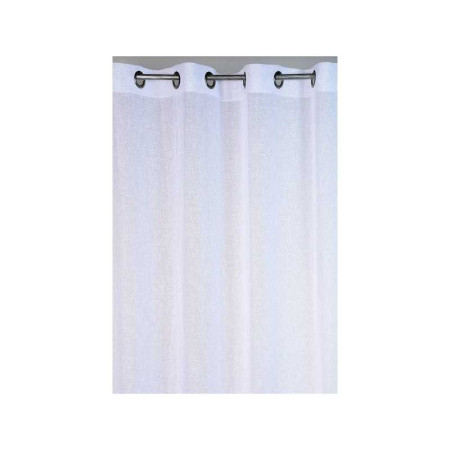 Voilage tamisant Kaolin blanc l.150 x H.240 cm - 