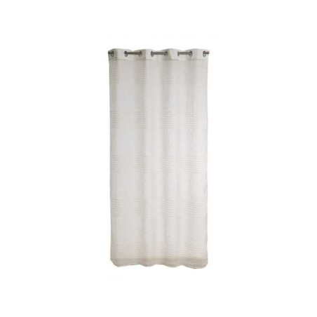 Voilage transparent, grace beige l. 140 x H. 260 cm