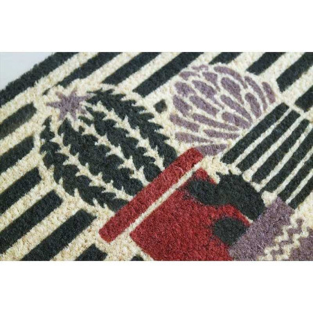 Paillasson coco multicouleur l.40 cm x L.60 cm