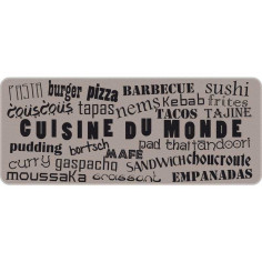 Tapis cuisine 50 x 120 cm cuisine du monde - 