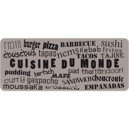 Tapis cuisine 50 x 120 cm cuisine du monde