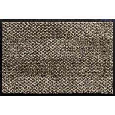 Tapis d'entree plastique marron l.60 cm x L.80 cm aurillac608010 - 