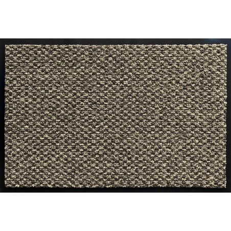 Tapis d'entree plastique marron l.60 cm x L.80 cm aurillac608010