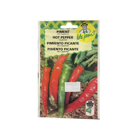 Semence piment de cayenne 2,5g